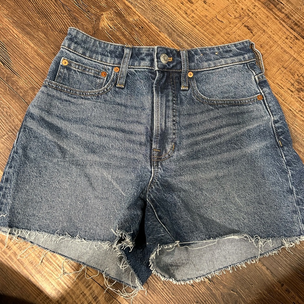 Madewell curvy perfect vintage shorts